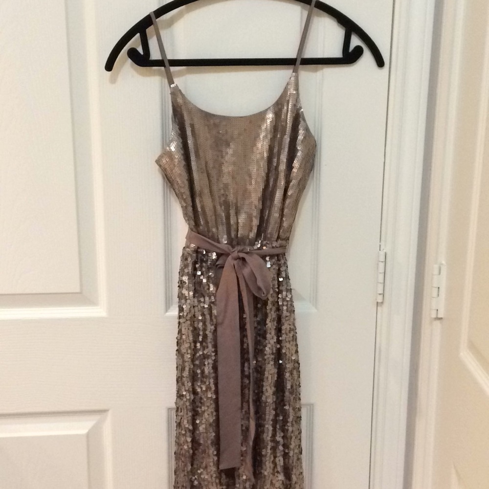 Express sequin dress